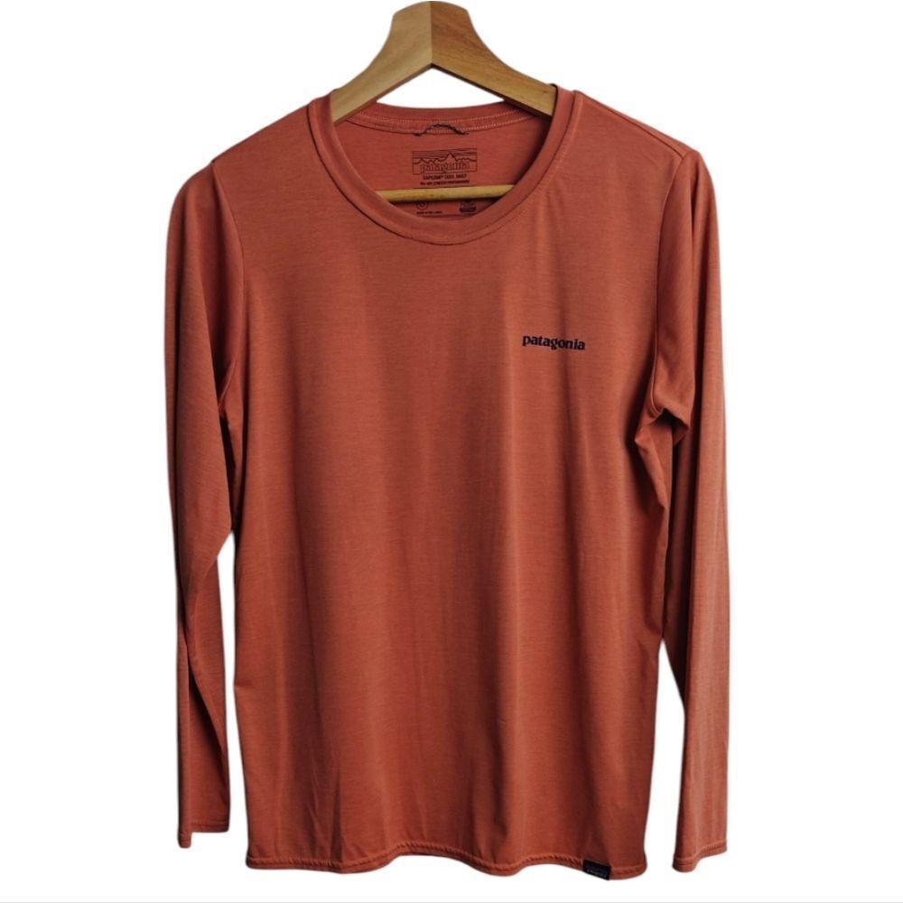 Patagonia Women's Peach Long Sleeve Top Size S - Picture 3 of 10